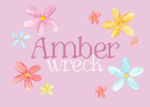 Amber Wreck: A Font That Speaks Volumes