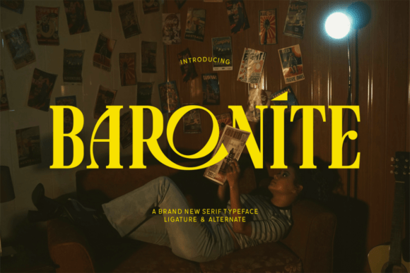 Baronite: A Bold Serif for Web Design