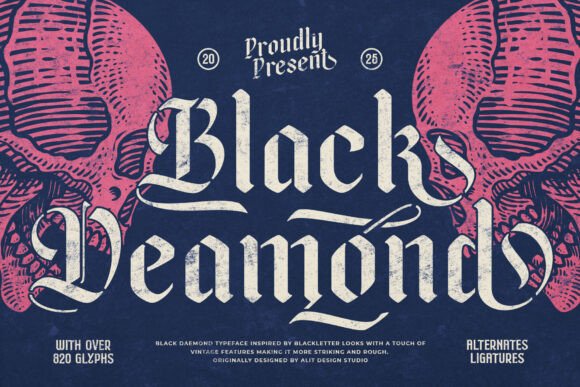 Black Deamond Font Review