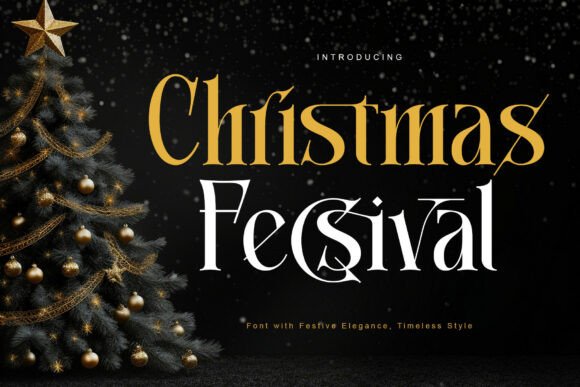 Christmas Fecsival: A Festive Serif Font
