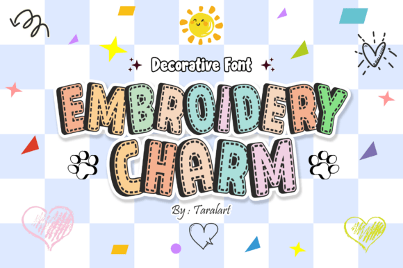 Embroiderycharm Regular Font