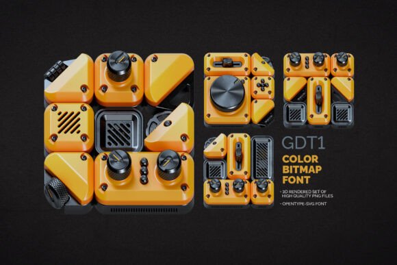 Gdt1: A Bold Color Font for Web Design