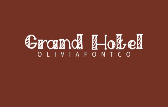 Grand Hotel: A Playful Serif Font