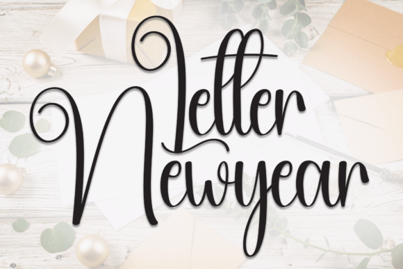 Letter Newyear Review