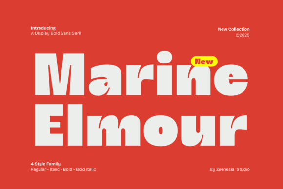 Marine Elmoure: A Font That Elevates Your Brand