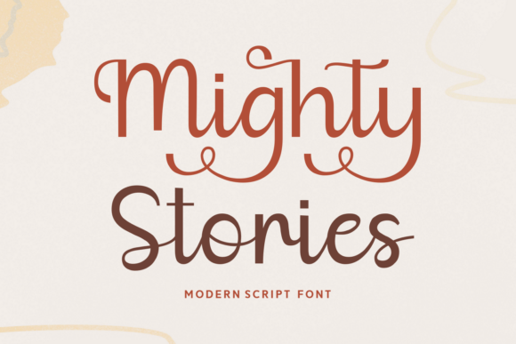 Mighty Stories Font