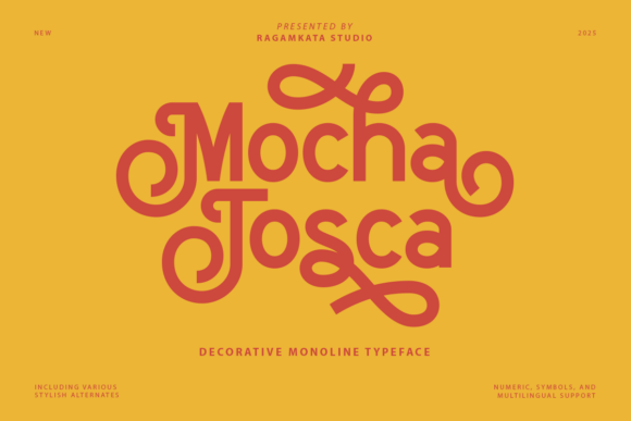 Mocha Tosca – Stylish Sans Serif Font