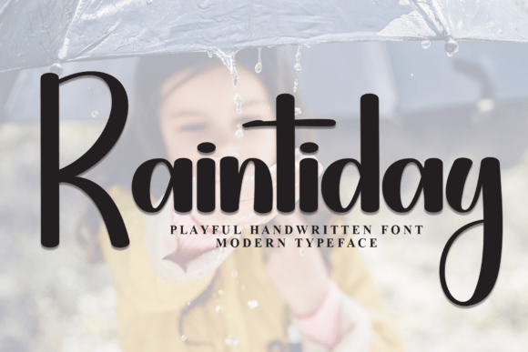 Raintiday Font: Elegant Script for Web Design