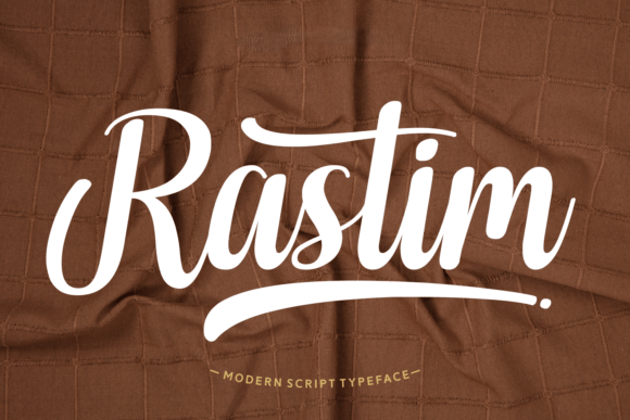 Rastim: A Bold Script Font for Web Design