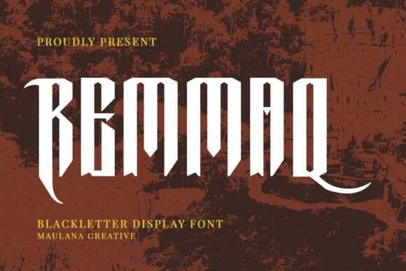 Remmaq: A Bold Font for Impactful Campaigns