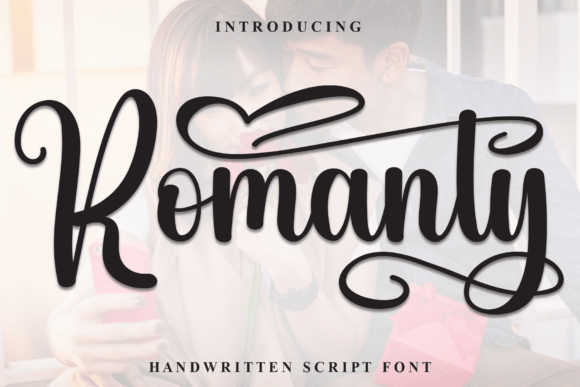 Romanty: A Stylish Script Font for Marketers