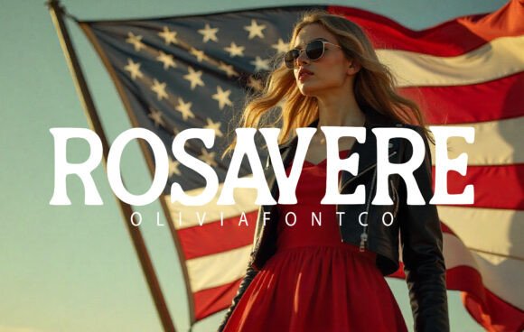 Rosavere: A Bold Font for Business Branding