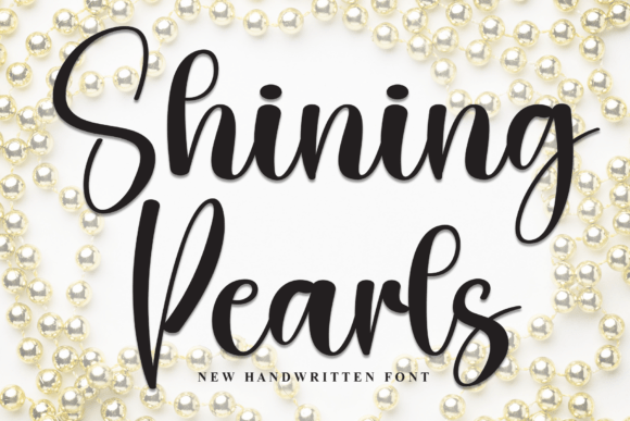 Shining Pearls Font Review
