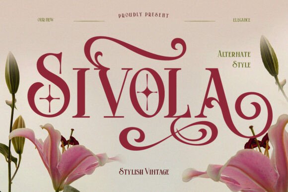 Sivola: A Serif Font for Bold Campaigns