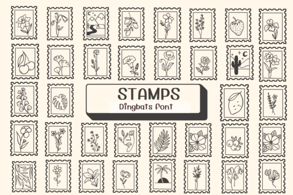Stamps: A Font for Polished Branding