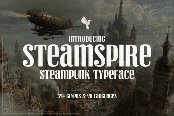 Steamspire: A Bold Font for Business