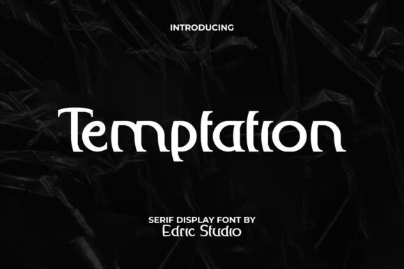 Temptation Font for Creative Projects