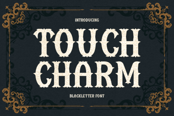 Touch Charm Font: Vintage Elegance in Design